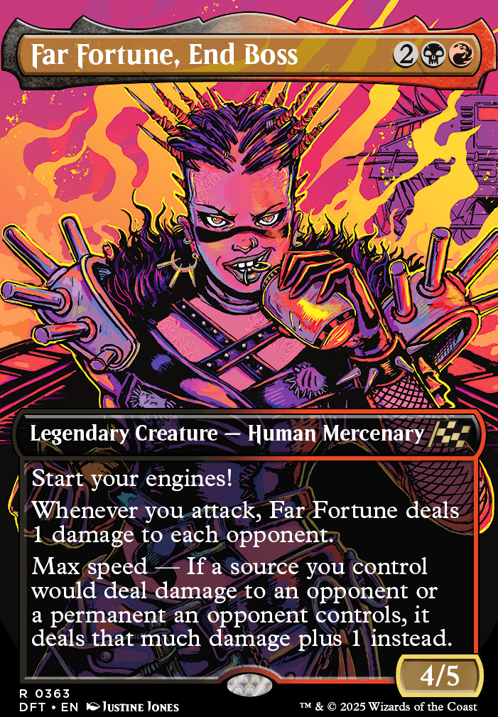 Far Fortune, End Boss feature for [EDH] Immortal {Mardu} Combo
