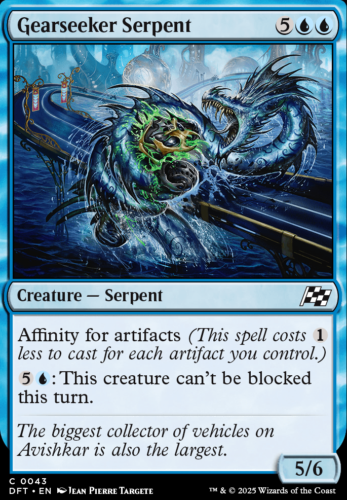 Featured card: Gearseeker Serpent