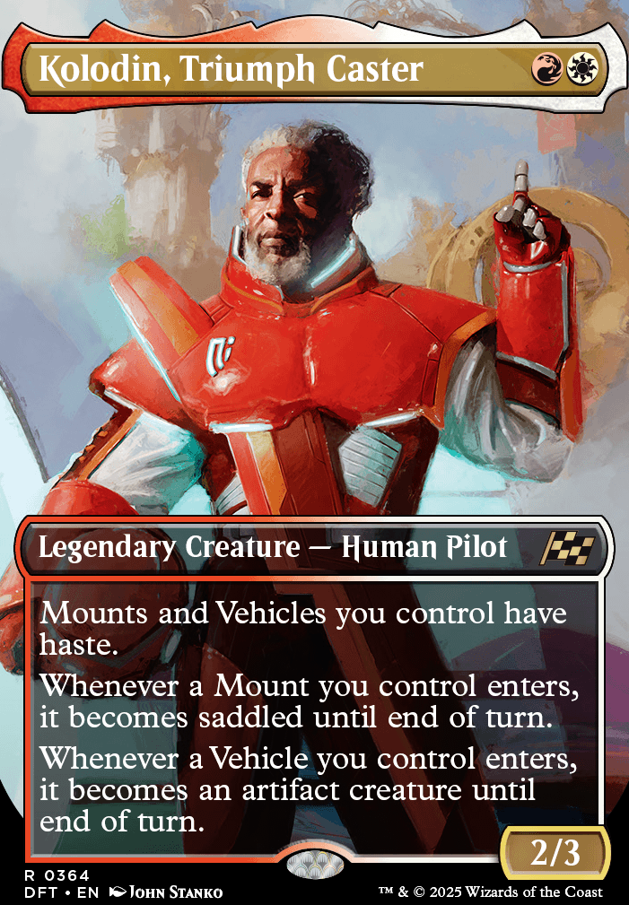 Commander: Kolodin, Triumph Caster