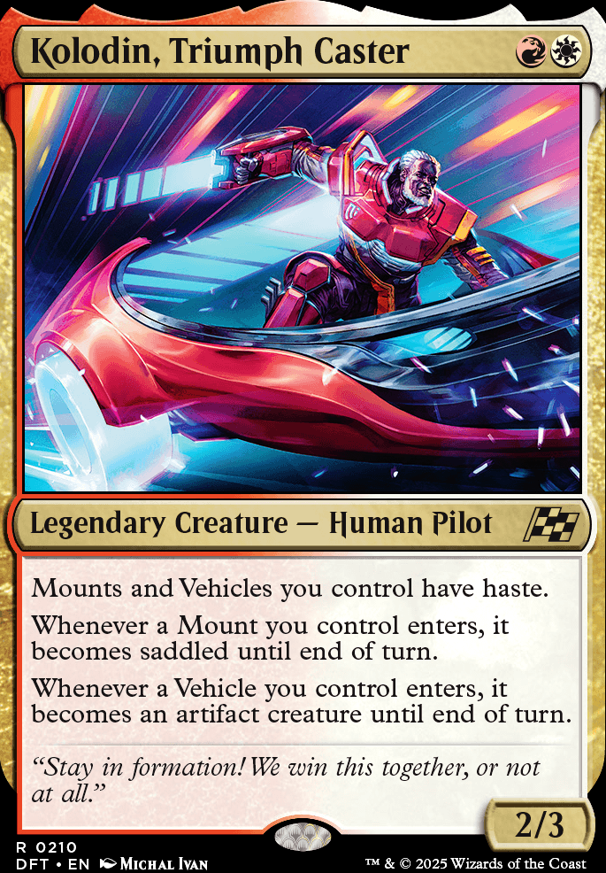 Commander: Kolodin, Triumph Caster