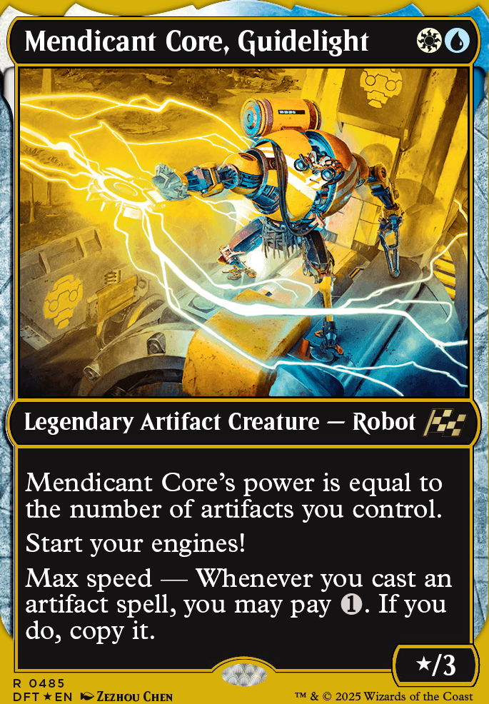 Featured card: Mendicant Core, Guidelight