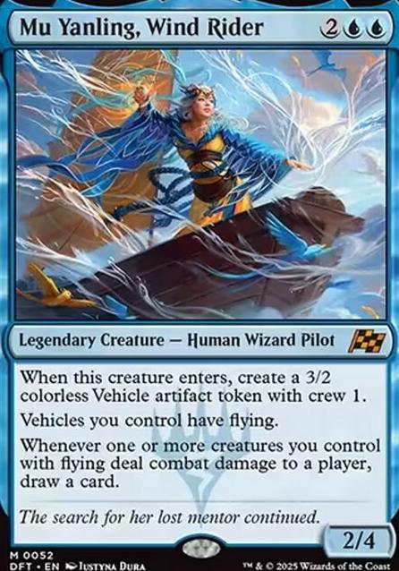 Mu Yanling, Wind Rider feature for Mu hit that blicky