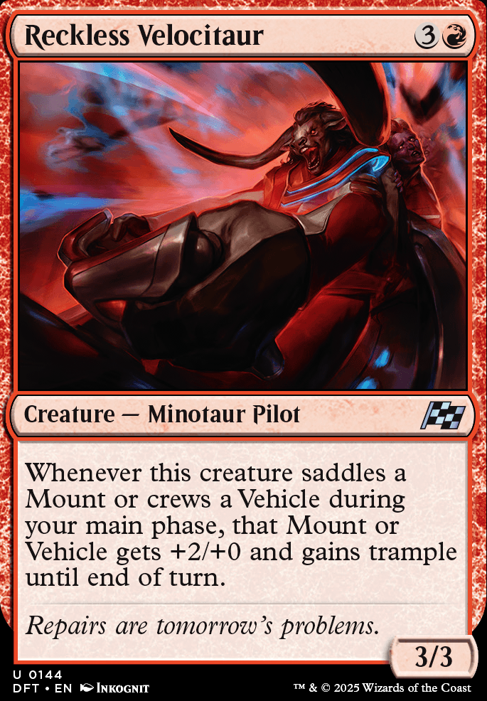 Reckless Velocitaur