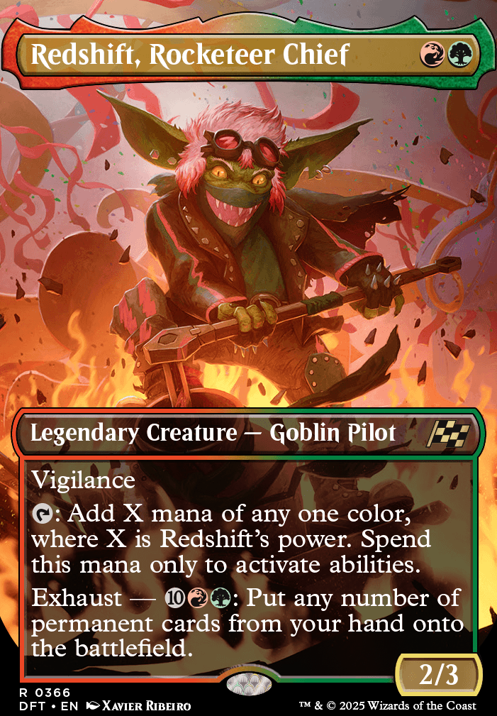 Redshift, Rocketeer Chief feature for Highway to the Danger Zone