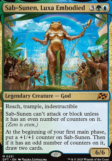 Commander: Sab-Sunen, Luxa Embodied