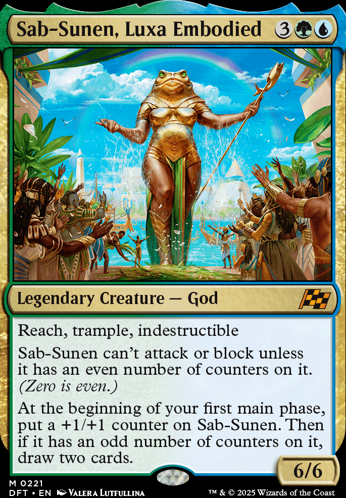 Commander: Sab-Sunen, Luxa Embodied