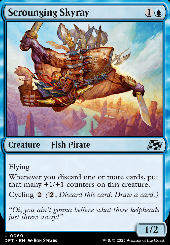 Scrounging Skyray