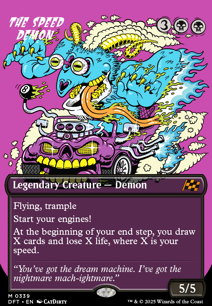 Featured card: The Speed Demon