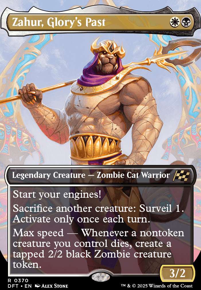 Featured card: Zahur, Glory's Past