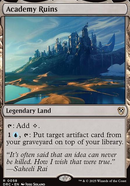 Featured card: Academy Ruins