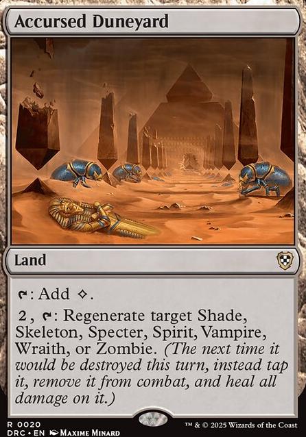 Featured card: Accursed Duneyard