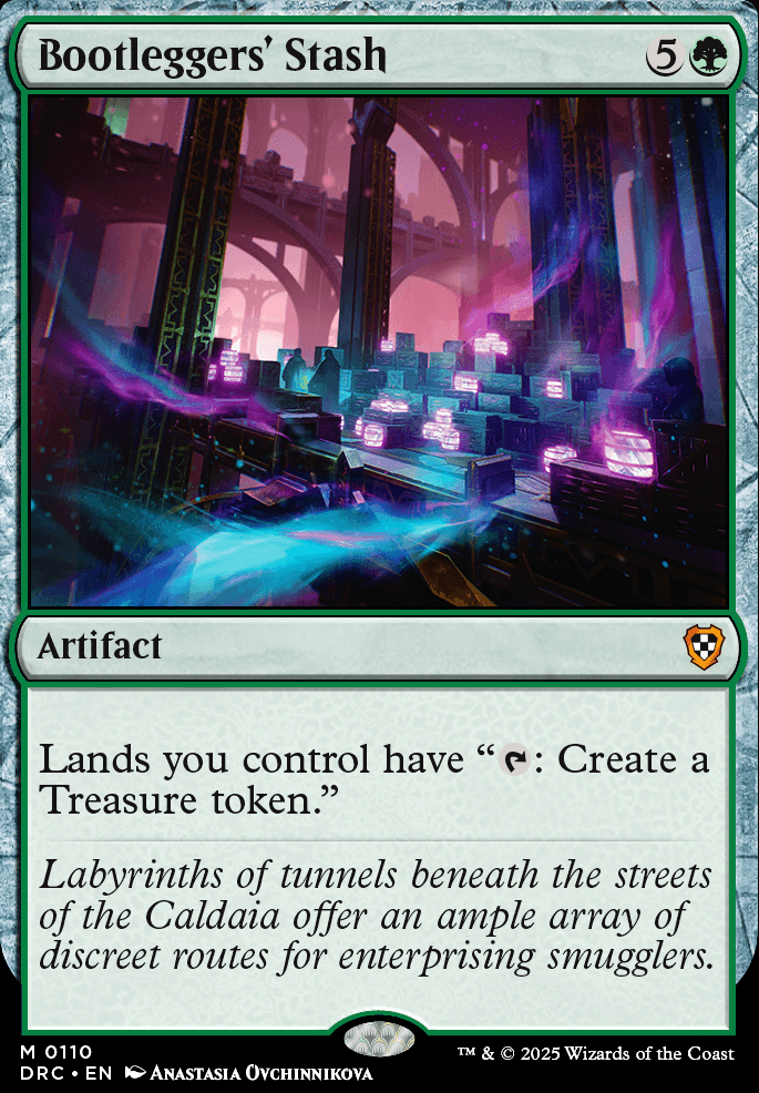 Featured card: Bootleggers' Stash