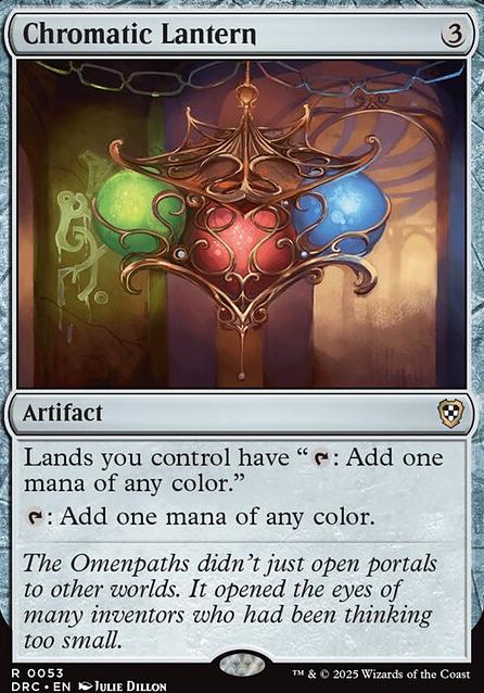 Featured card: Chromatic Lantern