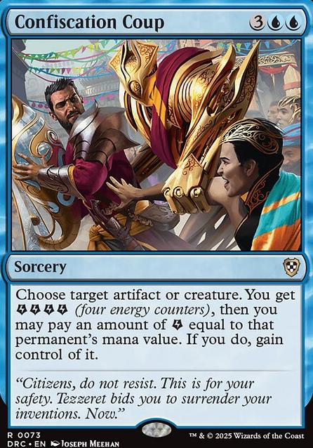 Confiscation Coup feature for Pre-release Esper Control [AER]