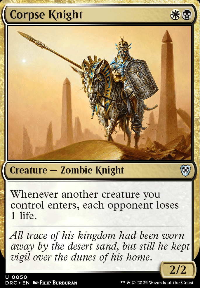 Featured card: Corpse Knight