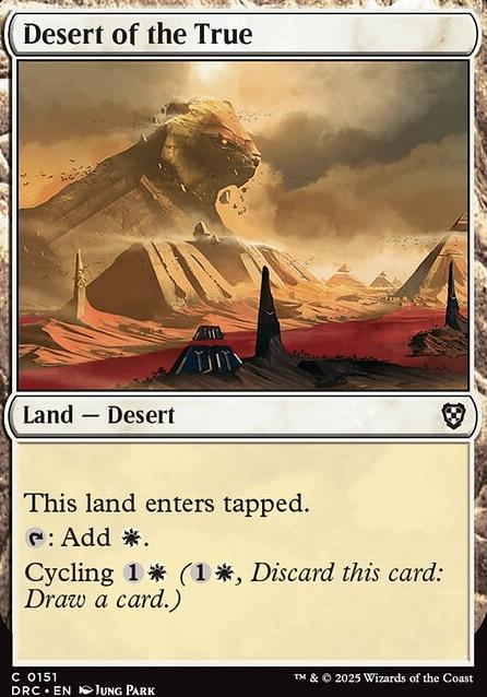 Featured card: Desert of the True