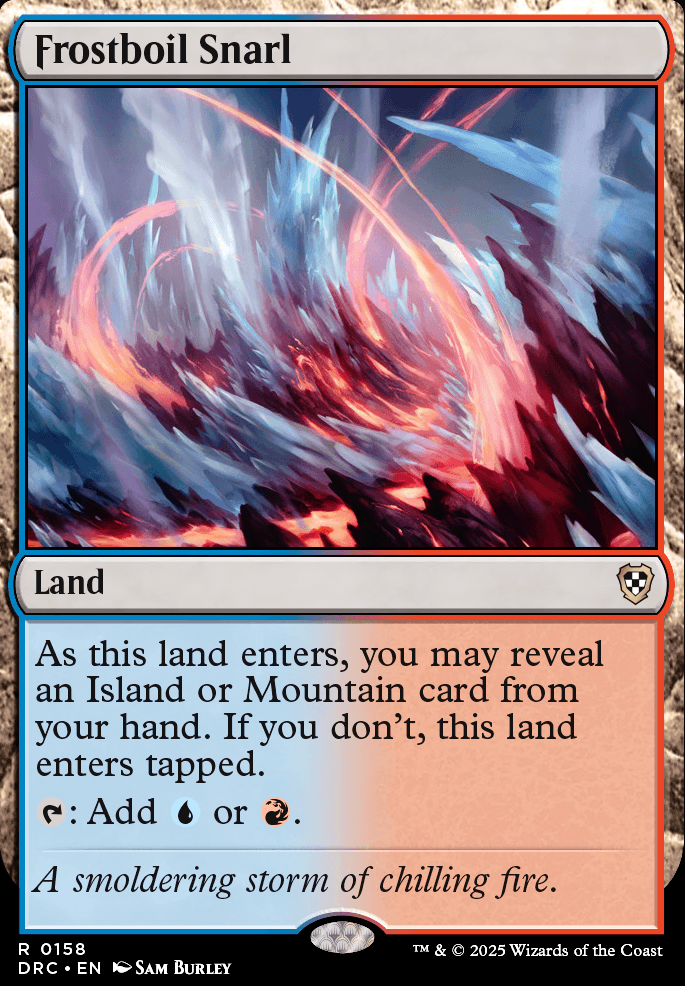 Featured card: Frostboil Snarl