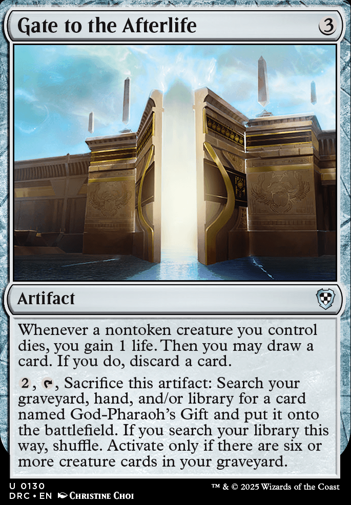 Featured card: Gate to the Afterlife