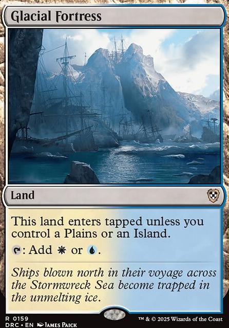 Featured card: Glacial Fortress