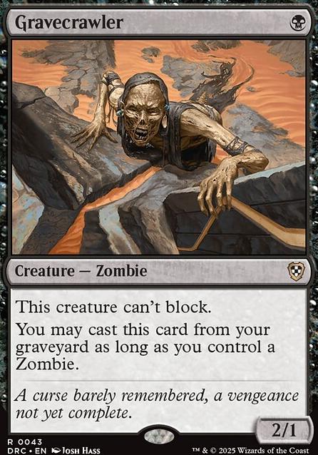 Featured card: Gravecrawler