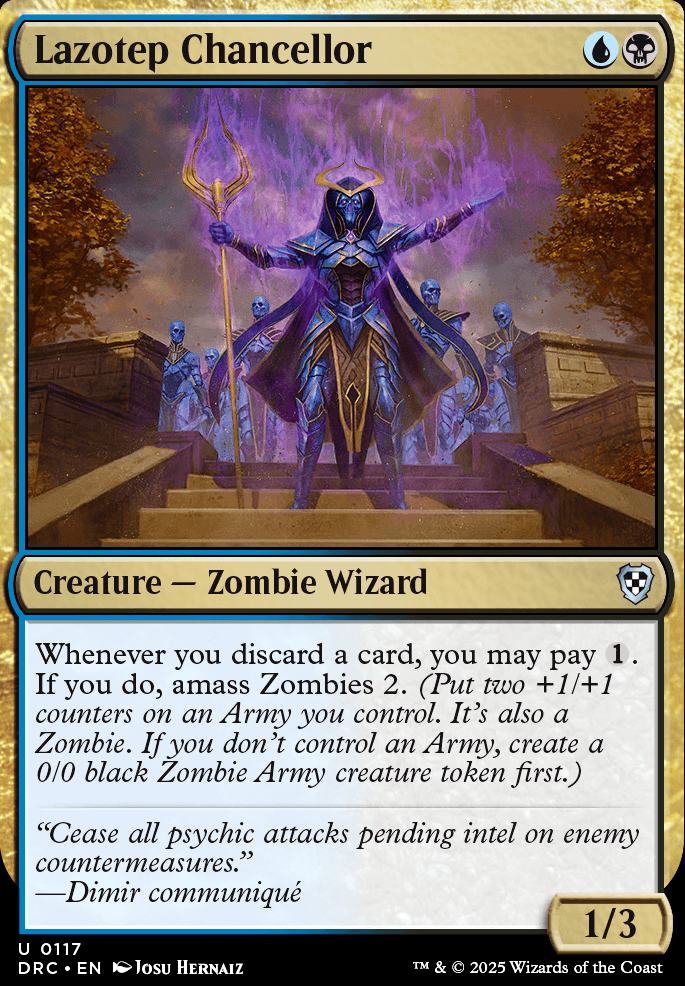 Lazotep Chancellor feature for Lazotep Discard Army
