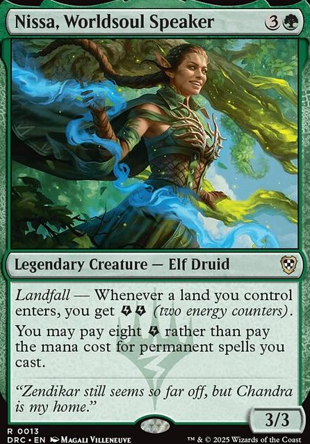 Featured card: Nissa, Worldsoul Speaker