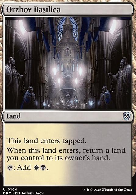 Featured card: Orzhov Basilica