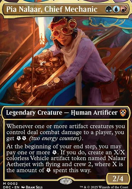 Commander: Pia Nalaar, Chief Mechanic