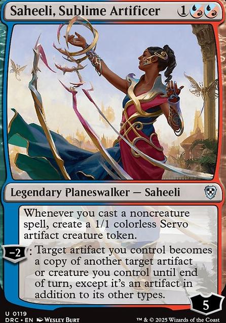 Commander: Saheeli, Sublime Artificer