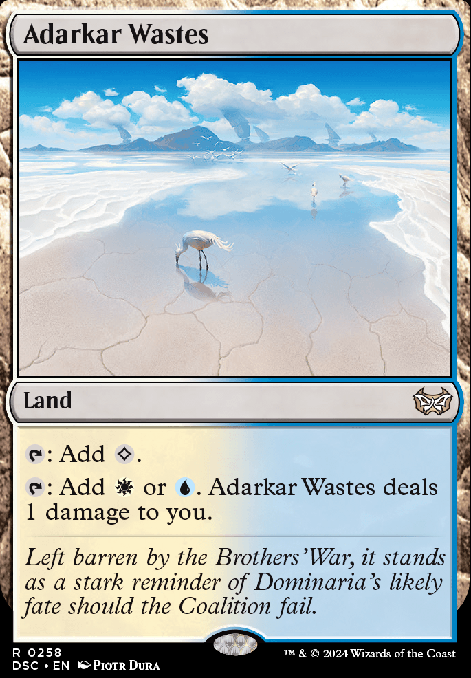 Featured card: Adarkar Wastes