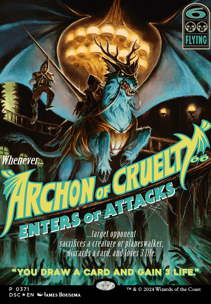 Featured card: Archon of Cruelty