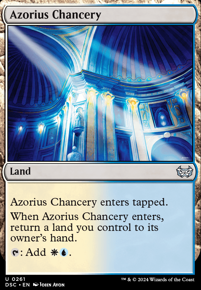 Azorius Chancery feature for Sorry, was that too convoluted?