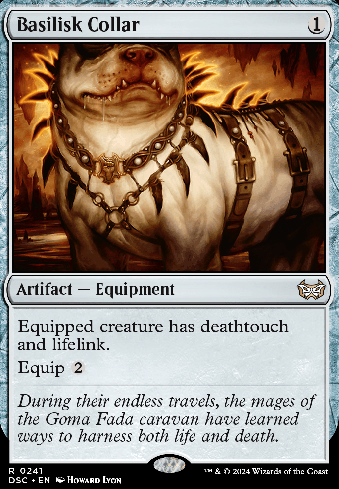 Basilisk Collar feature for Heck, it's a Doggo Deck