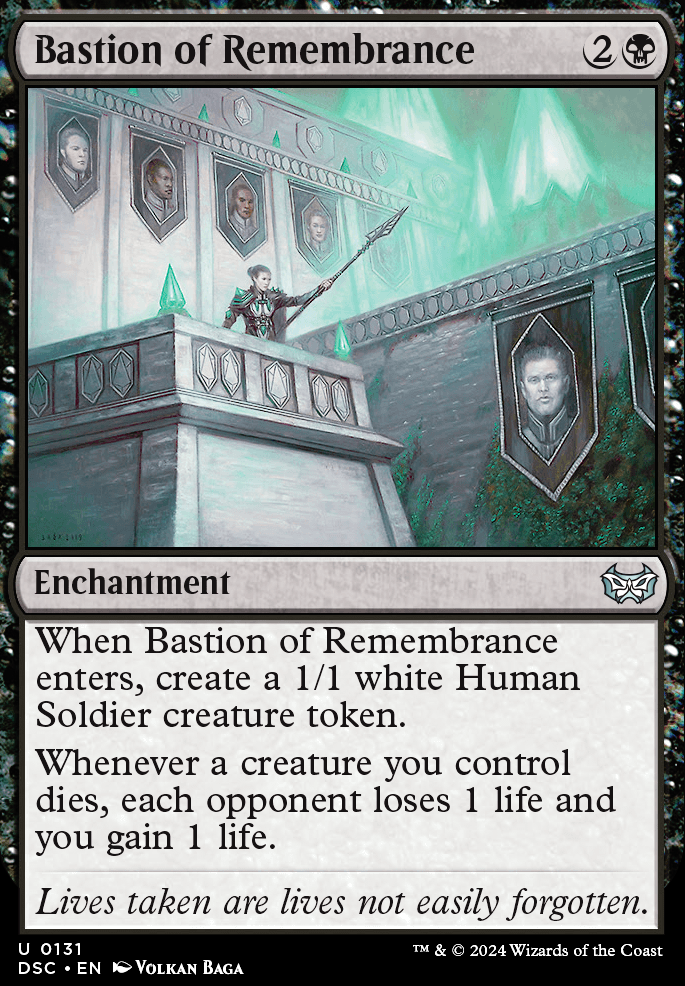 Featured card: Bastion of Remembrance