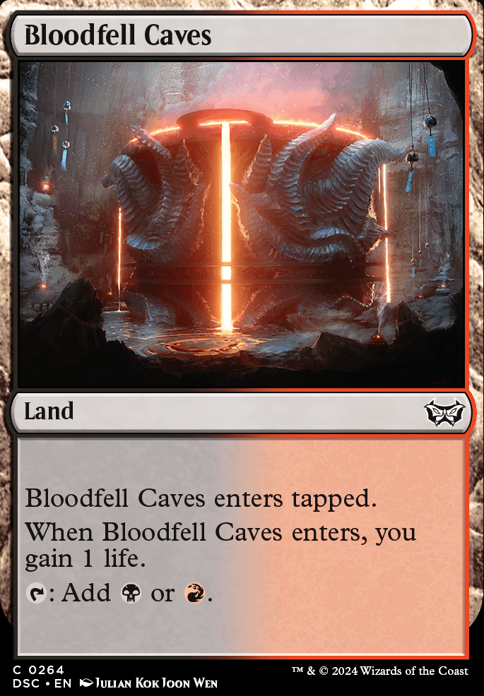 Featured card: Bloodfell Caves