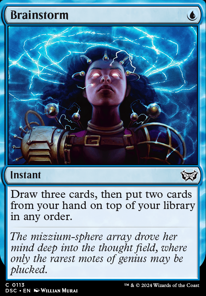 Commander: Brainstorm