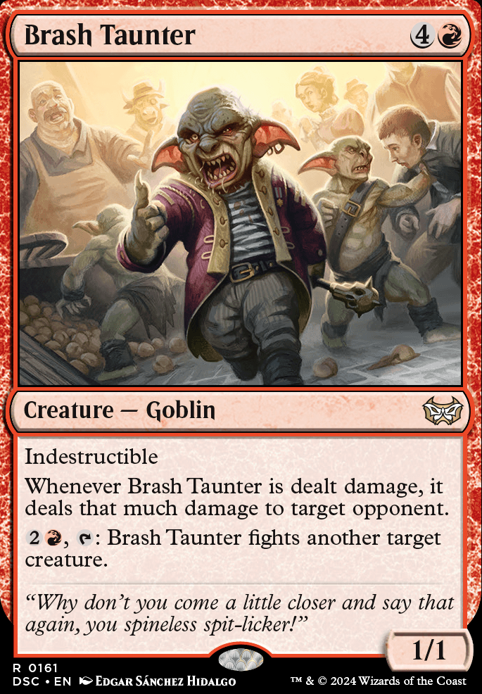 Featured card: Brash Taunter