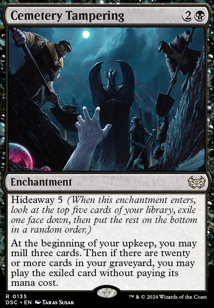 Featured card: Cemetery Tampering