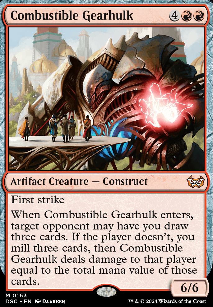 Featured card: Combustible Gearhulk