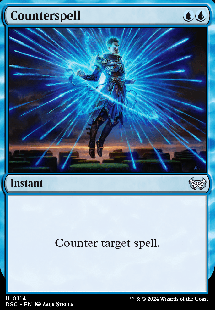 Counterspell feature for Izzet Control Canadian Highlander copy