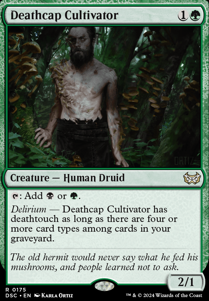 Deathcap Cultivator feature for SOI Constructed - A Swamp Makes for a Slimy Grave