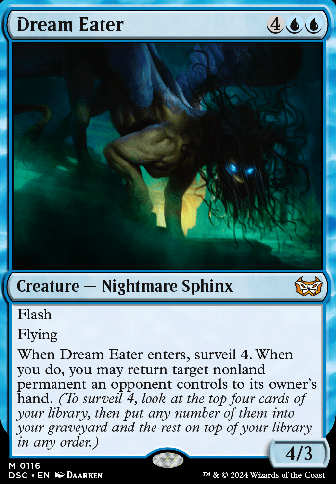 Dream Eater feature for Nekusar - Nightmare Tribal/Wheels