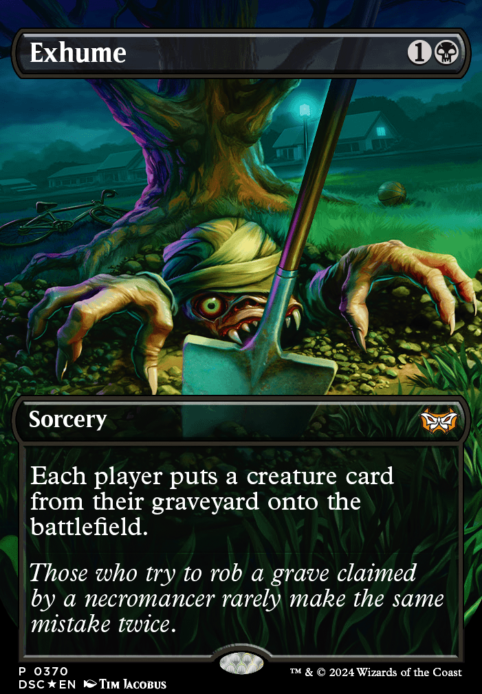 Exhume feature for $ Sultai Reanimator $