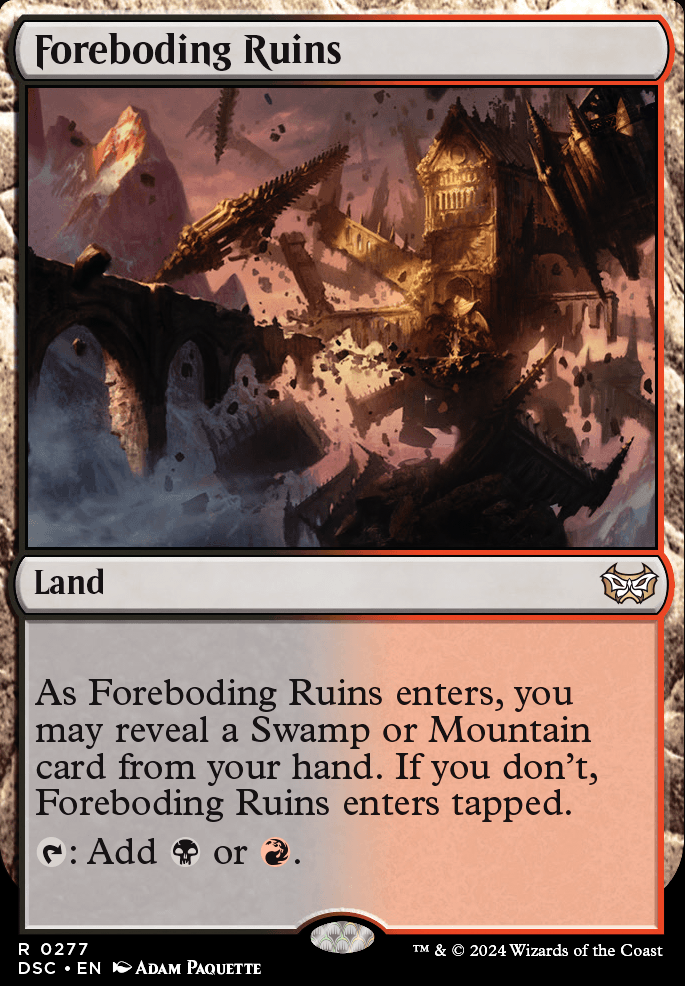 Featured card: Foreboding Ruins