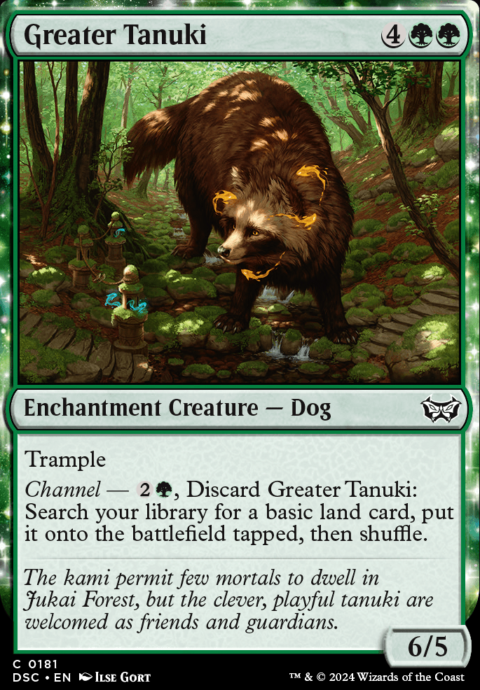 Featured card: Greater Tanuki