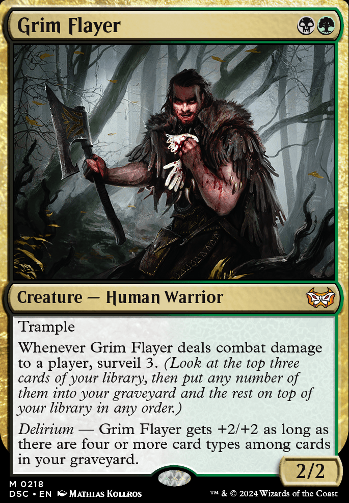 Grim Flayer feature for Dum-Dum Delirium