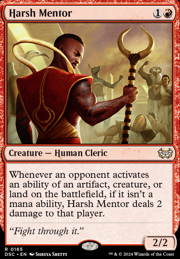 Featured card: Harsh Mentor