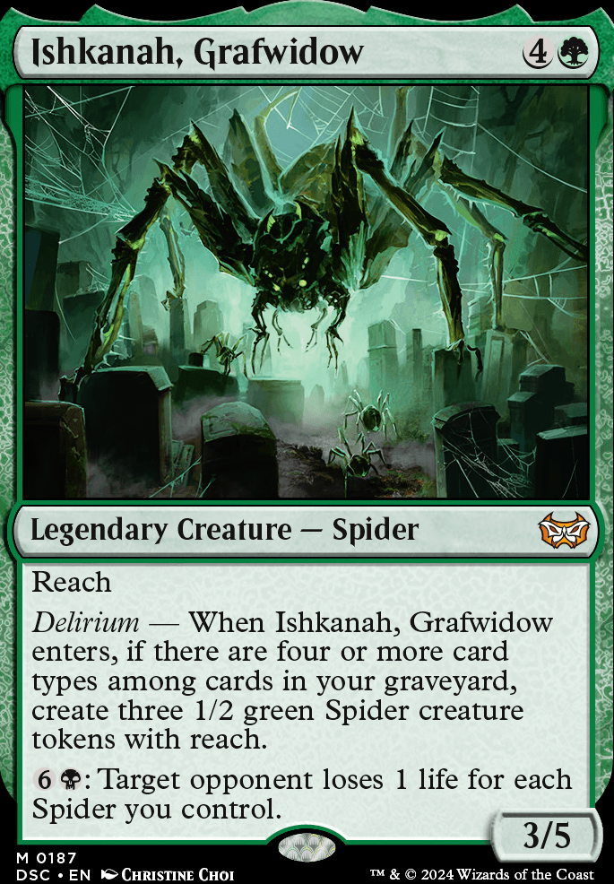 Featured card: Ishkanah, Grafwidow