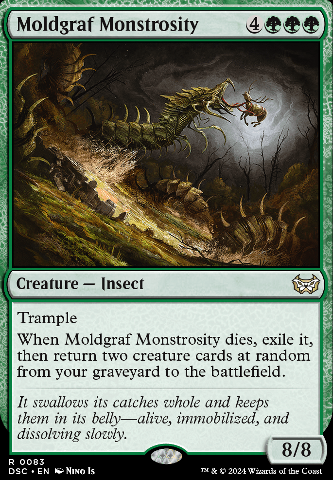 Featured card: Moldgraf Monstrosity