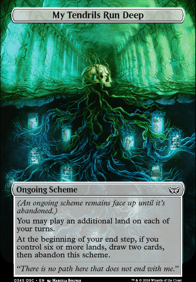 Featured card: My Tendrils Run Deep